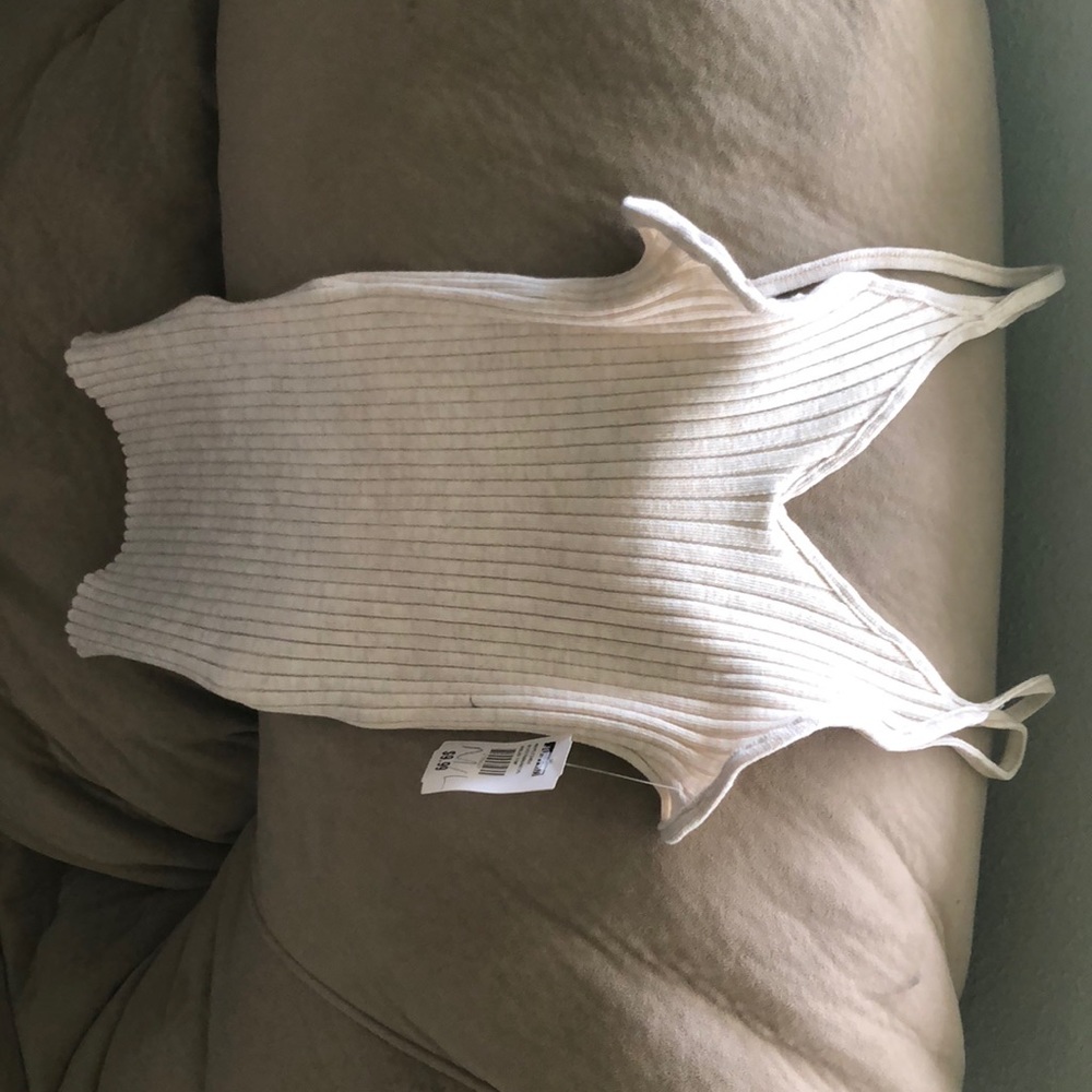 Light brown Spaghetti top